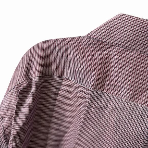 Set of 2 Kirkland Mens Size 19 34/35 Dress Shirt Tailored Fit Long Sleeve - Picture 12 of 12